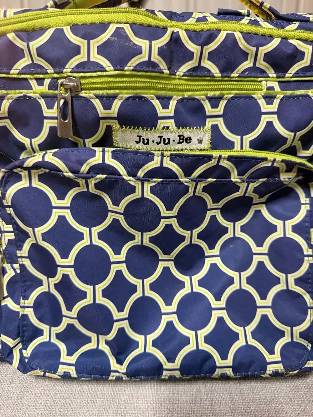 Ju-Ju-Be B.F.F. Diaper Bag in Royal Envy Print